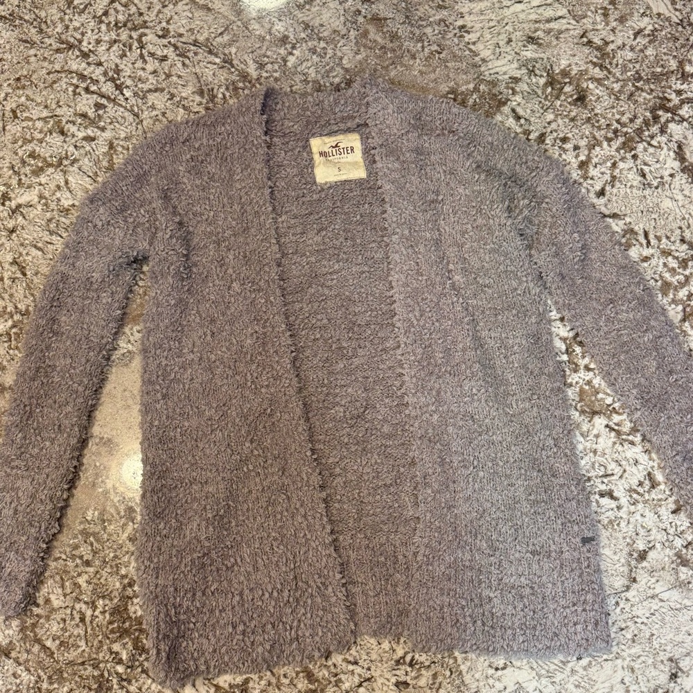 Hollister Women's Soft Gray Cardigan